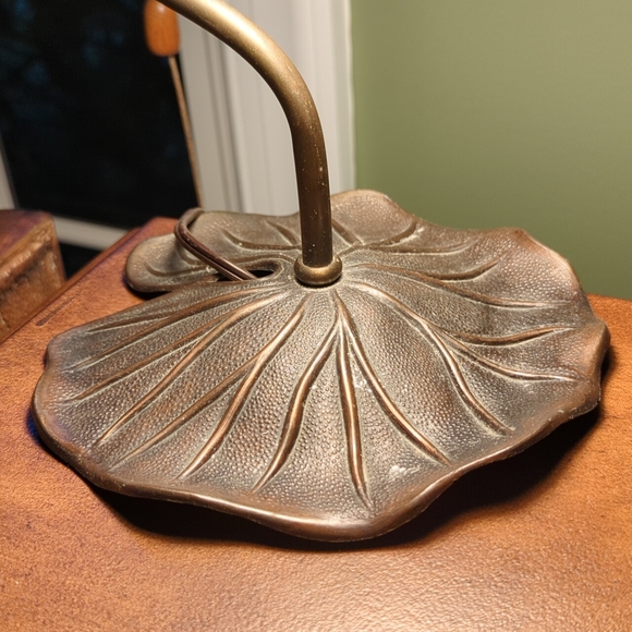 Vintage Tiffany style l desk light (15 inches high) - Picture 2 of 4